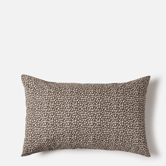 Citta Forget Me Not Organic Cotton Pillowcase Pair - Rye/Bone 76x50cm