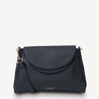 Saben Beckett Shoulder Bag - Black Luxe