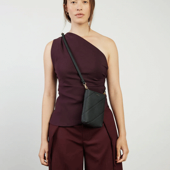 Saben Maggie Crossbody - Black Bias