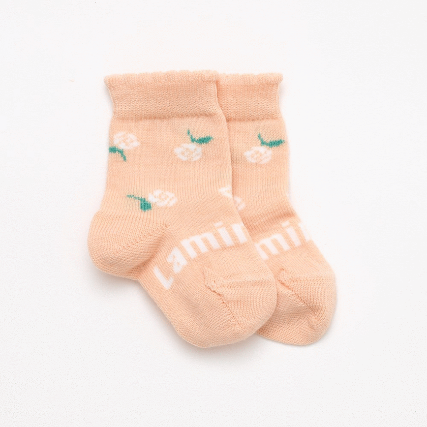 Lamington Merino Wool Crew Socks | BABY | Daisy