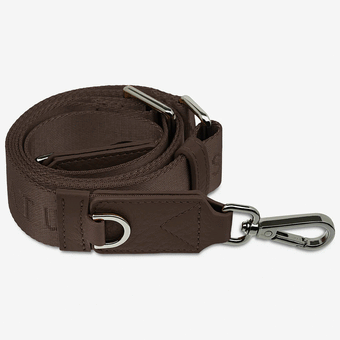 Status Anxiety Web Strap Thin - Cocoa
