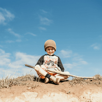 Lamington Merino Wool Crew Socks | CHILD | Sherlock
