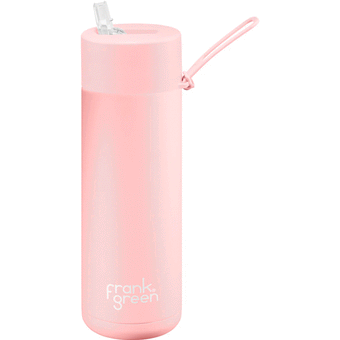 Frank Green 20oz Ceramic Reusable Bottle with Straw Lid