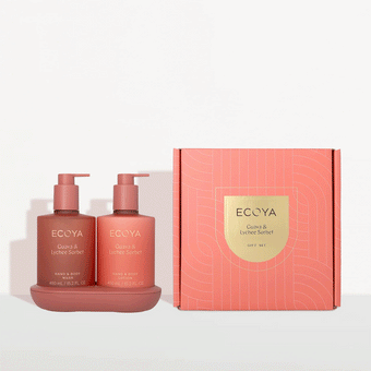 Ecoya Guava & Lychee Sorbet Bathroom Edit 450ml