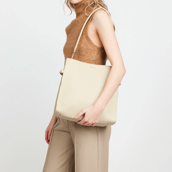 Saben Beatrice Shoulder Bag Biscotti