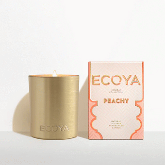 Ecoya Goldie Candle Holiday Collection