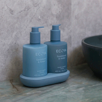 Ecoya Sandalwood & Amber Bathroom Edit 450ml