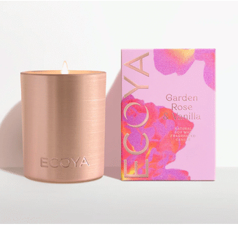 Ecoya Limited Edition Mother's Day Rosie Candle - Garden Rose & Vanilla