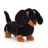 JELLYCAT FREDDIE SAUSAGE DOG BLACK 19X15X35CM