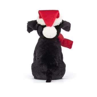 Jellycat Winter Warmer Pippa Black Labrador Black 15x8x22cm