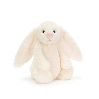 JELLYCAT BASHFUL BUNNY SMALL CREAM 18X9X8CM