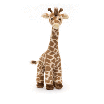 Jellycat Dara Giraffe Yellow 14x19x56cm