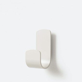 Citta Koti Wall Hook - Chalk 4.5x3.5x8cmh