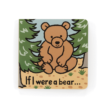 JELLYCAT IF I WERE A BEAR BOARD BOOK MULTI-COLOURED 2X15X15CM