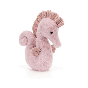 JELLYCAT SIENNA SEAHORSE PINK 28X10X23CM