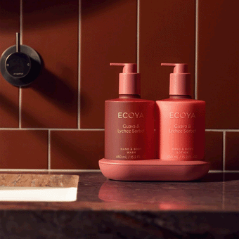 Ecoya Guava & Lychee Sorbet Bathroom Edit 450ml