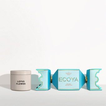 Ecoya Tin Candle Bon Bon Holiday Collection