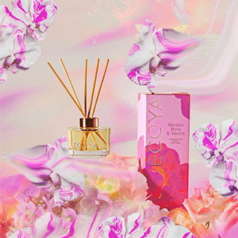 Ecoya Limited Edition Mother's Day - Garden Rose & Vanilla Mini Diffuser