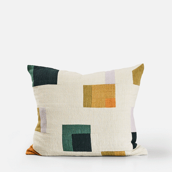 Citta Barragan Cushion Cover - Natural/Multi 55x45cm