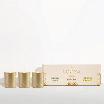 Ecoya Mini Goldie Trio Holiday Collection