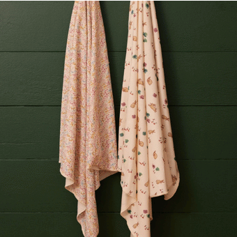 Nature Baby Wrap - Wildflower Mountain Print/One Size