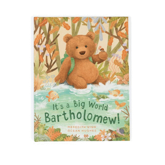 Jellycat It's a Big World Bartholomew Book