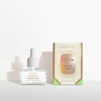 Ecoya Fresh Pine Fragrance Flask Holiday Collection