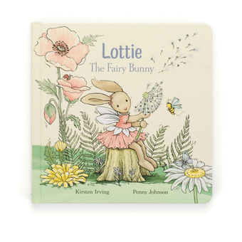 JELLYCAT LOTTIE THE FAIRY BUNNY BOOK MULTI-COLOURED 2X19X19CM