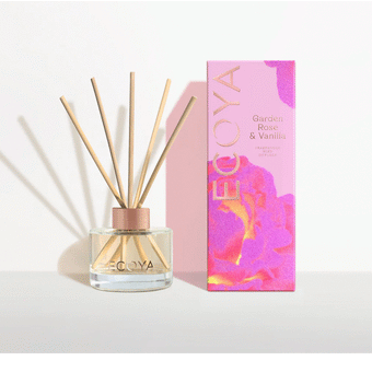 Ecoya Limited Edition Mother's Day - Garden Rose & Vanilla Mini Diffuser