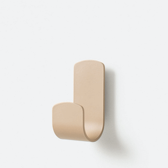 Citta Koti Wall Hook - Sand 4.5x3.5x8cmh