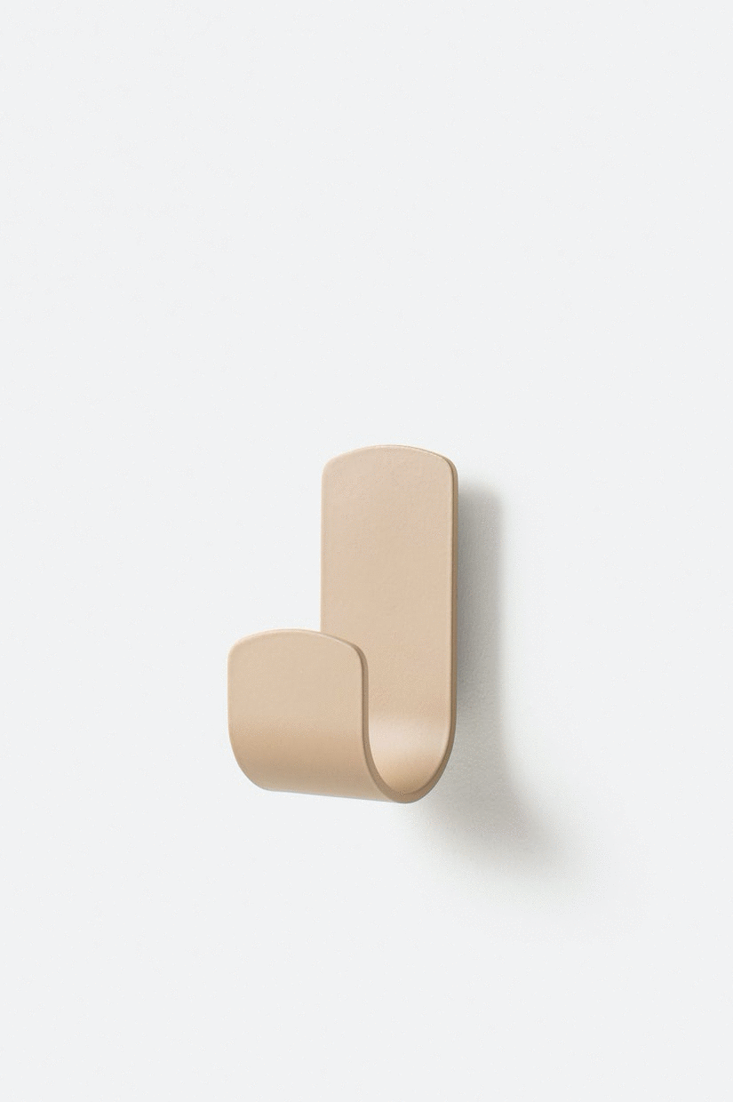 Citta Koti Wall Hook - Sand 4.5x3.5x8cmh