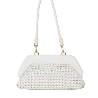 Saben Giselle Mini Bag - White Braid