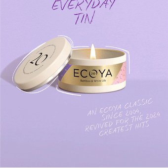 Ecoya Greatest Hits: Bamboo & White Lily Everyday Tin