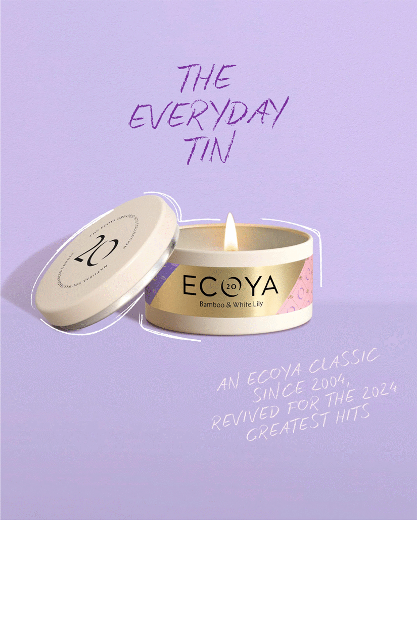 Ecoya Greatest Hits: Bamboo & White Lily Everyday Tin