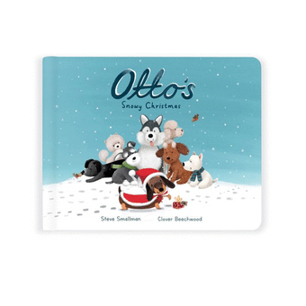 Jellycat Otto's Snowy Christmas Book