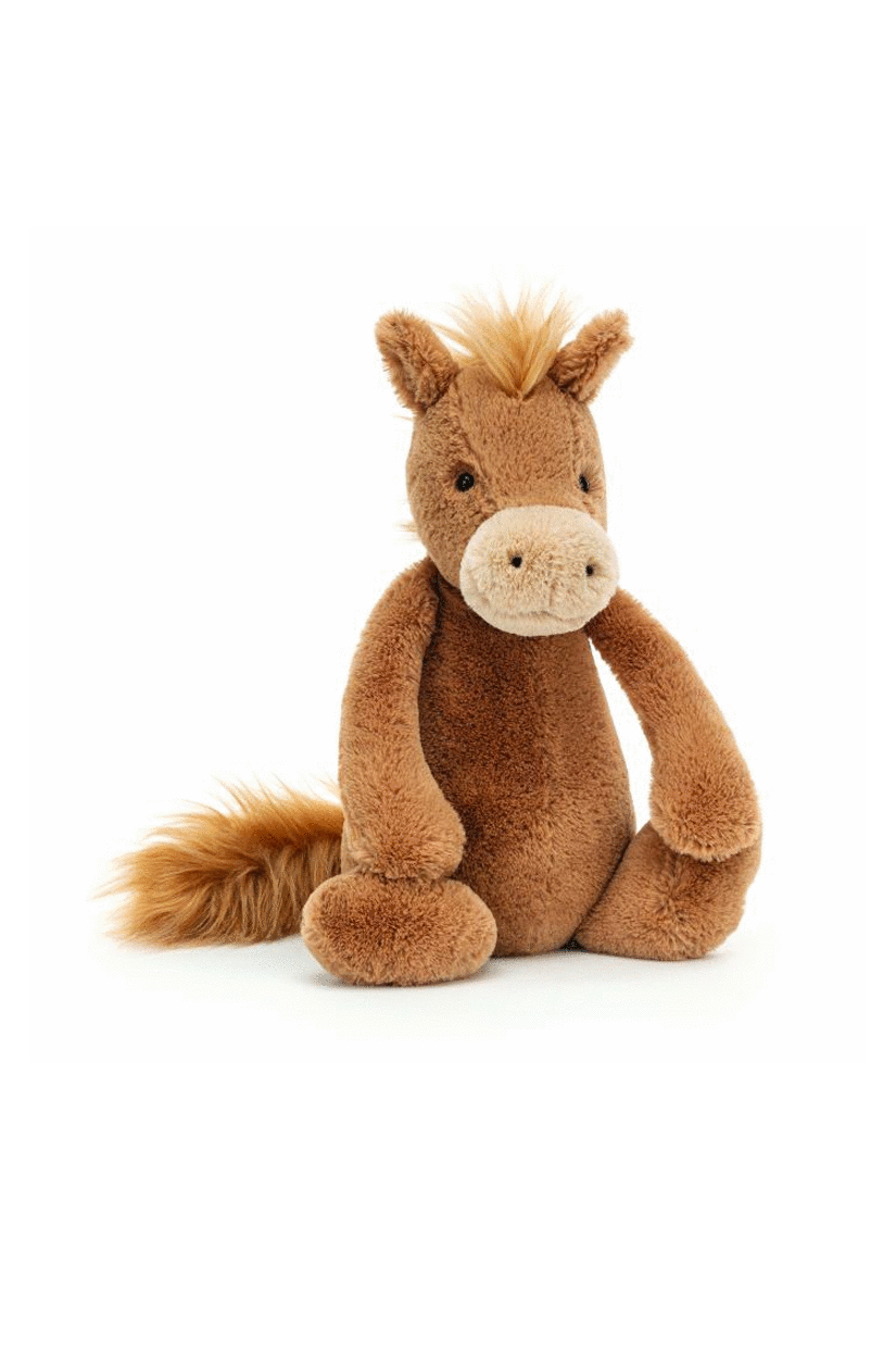 JELLYCAT BASHFUL PONY ORIGINAL (MED) BEIGE 9X12X31CM