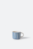 Citta Paloma Coffee Cup - Natural/Iris 9cmdiax7.5cmh