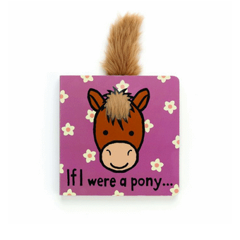 JELLYCAT IF I WERE A PONY BOOK (MATCHES WITH BASHFUL PONY) MULTI-COLOURED 15X15X2CM