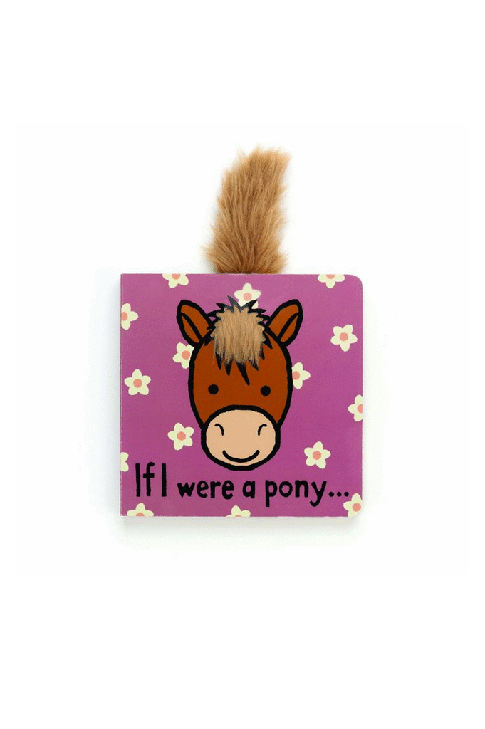 JELLYCAT IF I WERE A PONY BOOK (MATCHES WITH BASHFUL PONY) MULTI-COLOURED 15X15X2CM