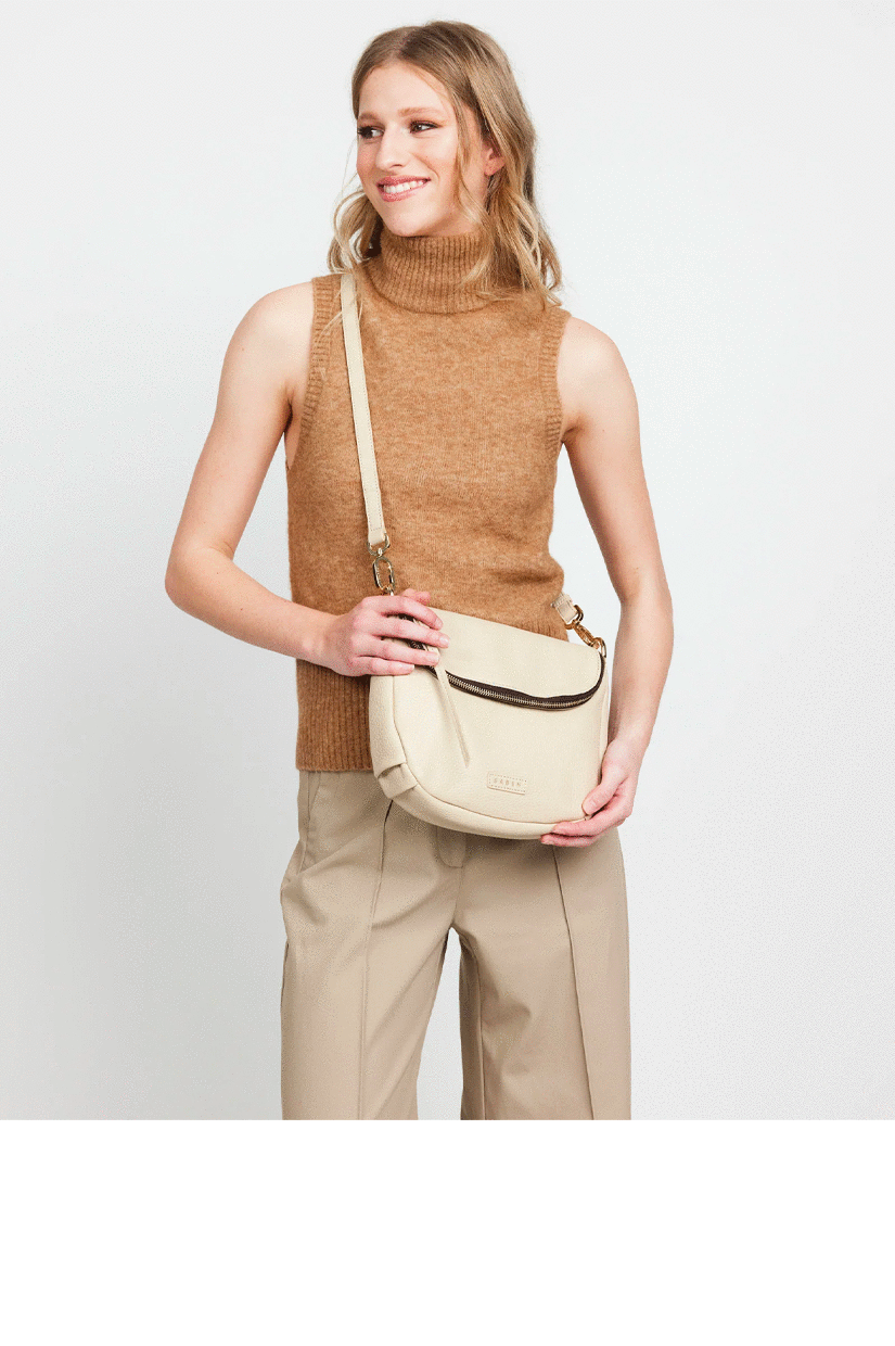 Saben Fifi Crossbody - Biscotti