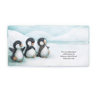 Jellycat The Naughty Penguins Book