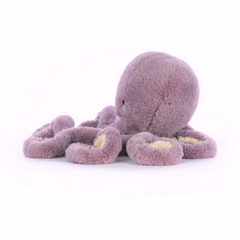 JELLYCAT MAYA OCTOPUS LITTLE PURPLE 11X11X32CM