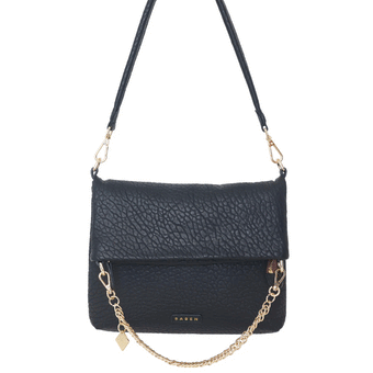 Saben Daria Shoulder Bag - Black Bubble