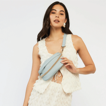 Saben Cleo Crossbody Bag - Mist