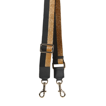 Saben Feature Strap Webbing Bronze + Black Stripe