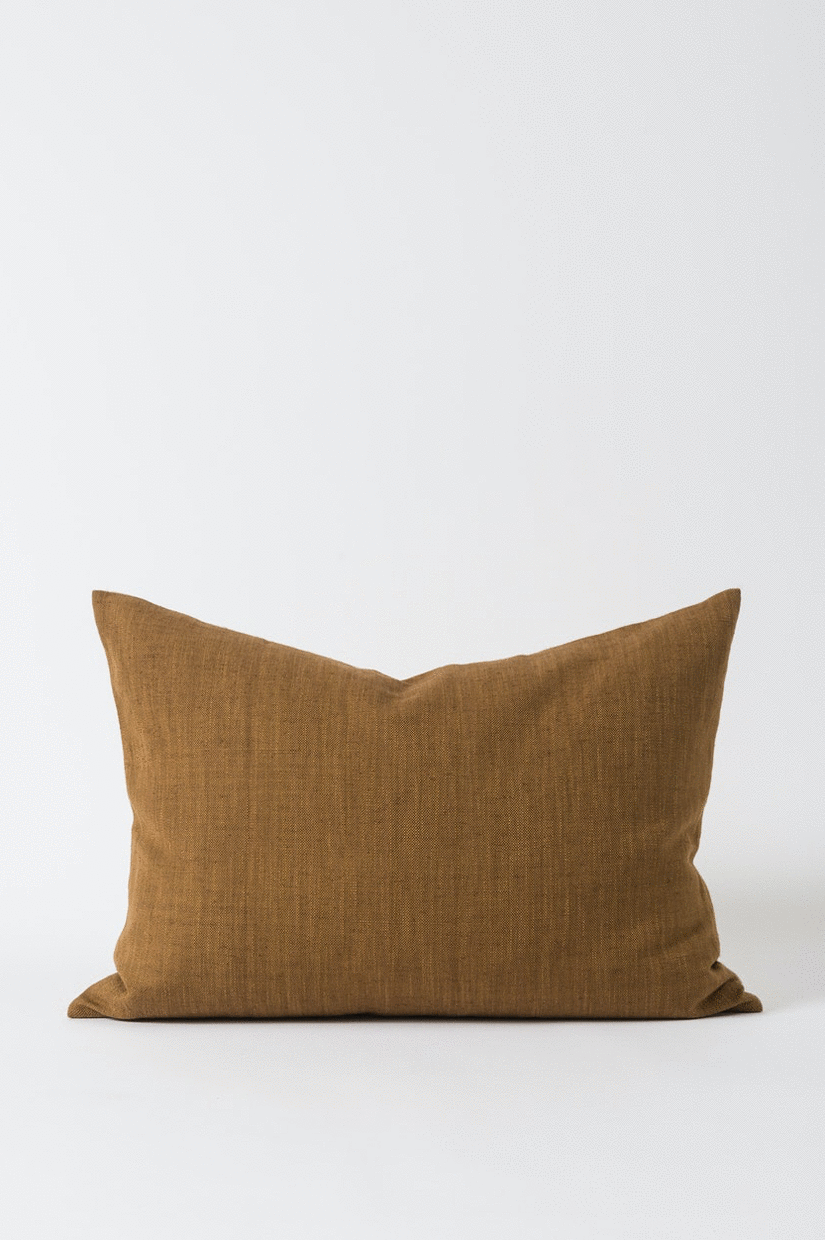 Citta Amano Cushion Cover - Bronze/Natural 65x50cm