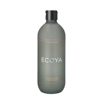 Ecoya Fragranced Dish Liquid - Tahitian Lime & Grapefruit