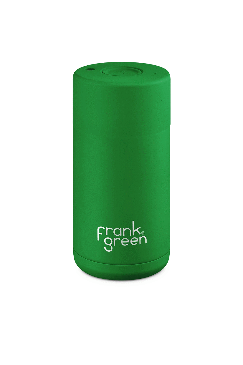 Frank Green 12oz Stainless Steel Ceramic Reusable Cup with Push Button Lid