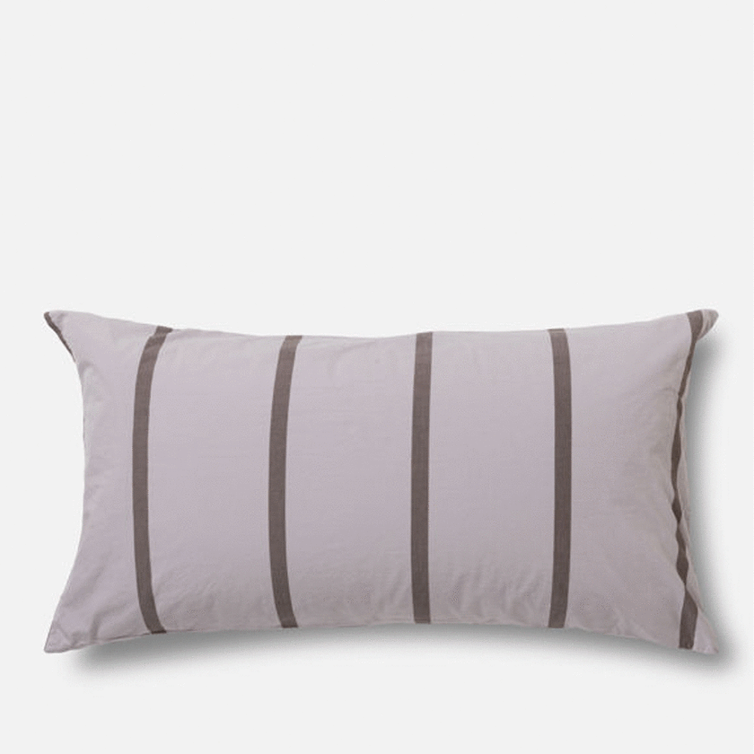 Citta Duo King Pillowcase Pair - Pansy/Rye 51x102cm