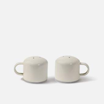 Citta Enamel Salt & Pepper Shaker Set